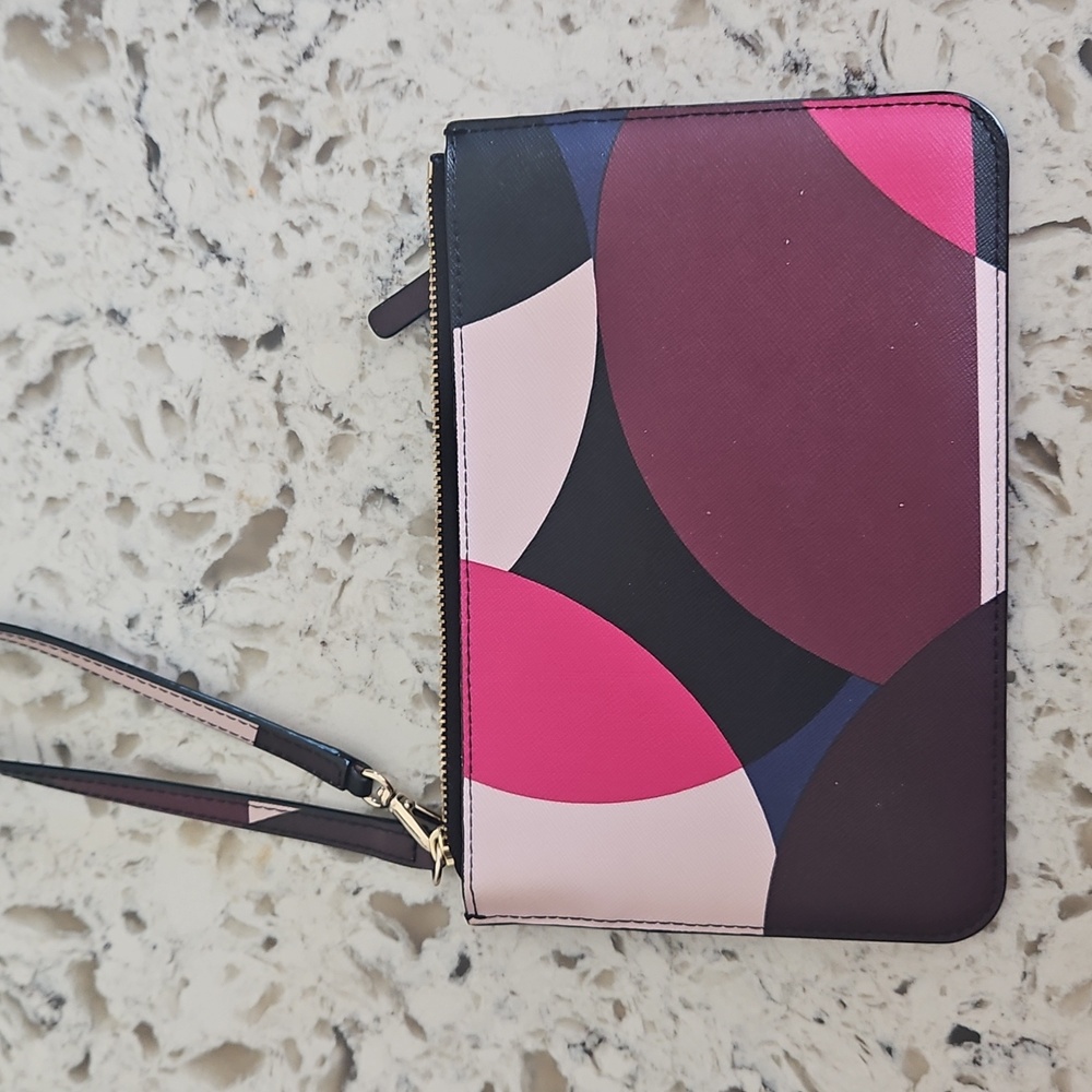 Kate Spade Multicolor Wristlet Clutch - EUC - Picture 4 of 11